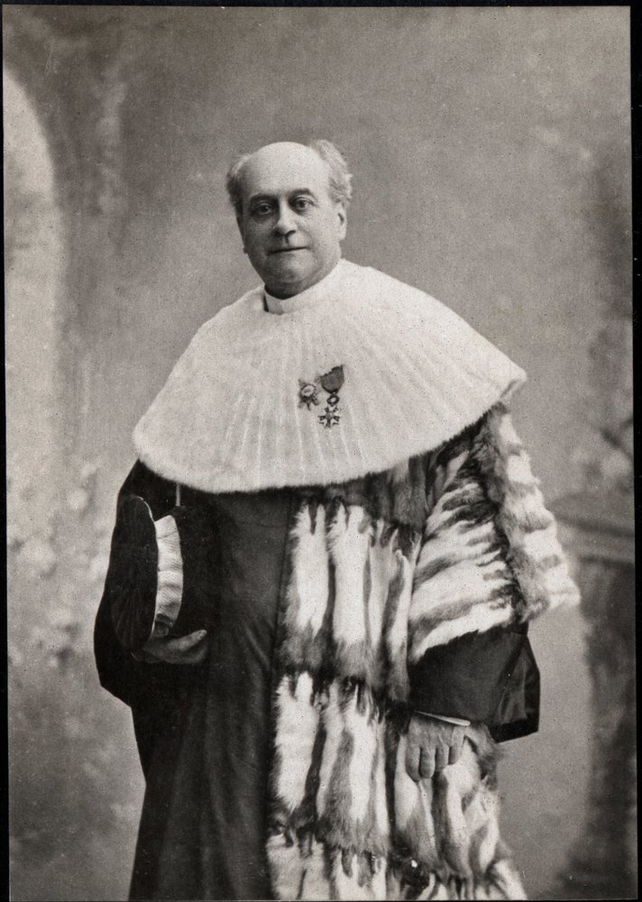 Portrait of Charles Mazeau by French Photographer