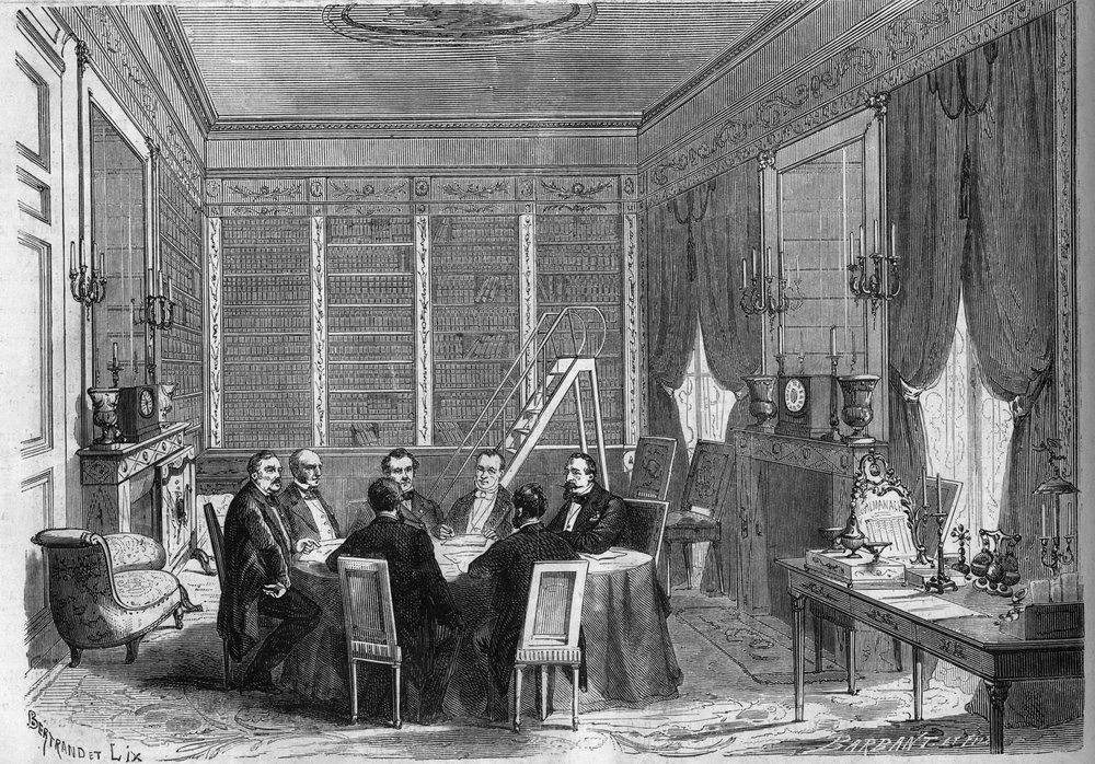 Government of the Second Empire: Council of Ministers Presided by ...