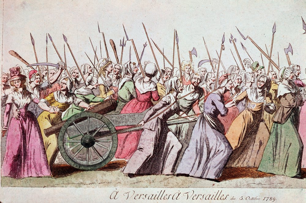 March of the Women on Versailles, Paris, 5th October 1789