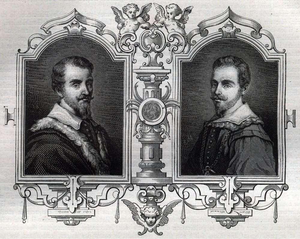 Portraits of Horace (Orazio 1531-1553) and Octave Farnese by French School