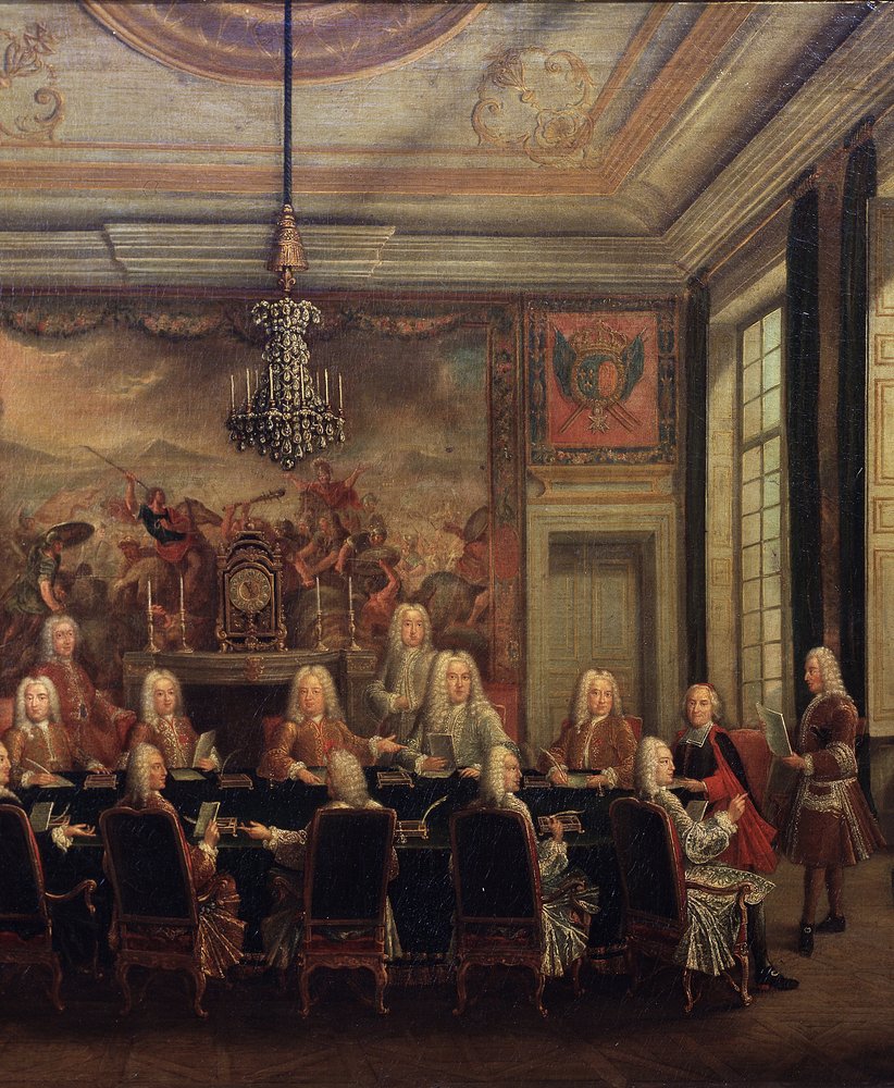 The Council of Regency for the Minority of Louis XV