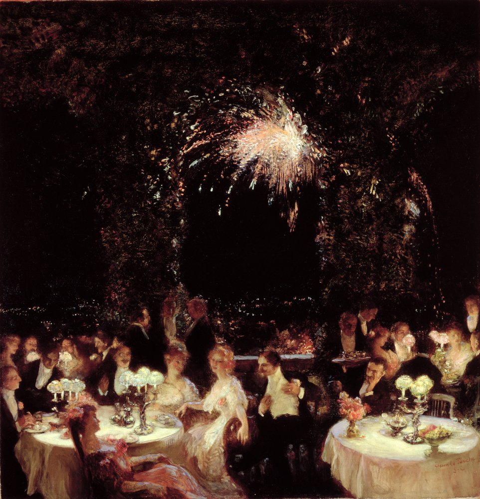 Dinner at the Casino, c. 1906 by Gaston de la Touche