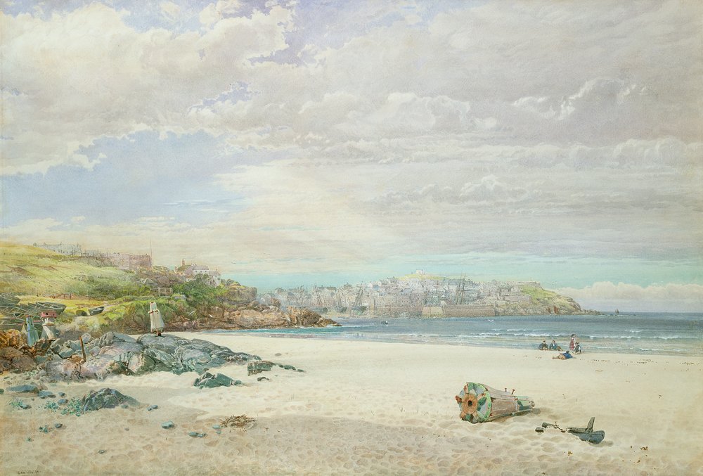 Cornwall by George Wolfe: Highest-quality art reproduction