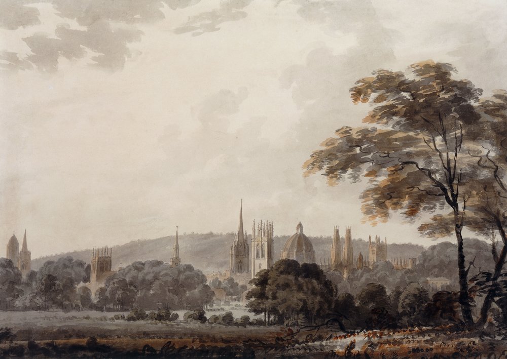 View of the Towers and Spires of Oxford, Oxfordshire