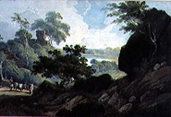 Near Midnapore, Bengal by George Chinnery