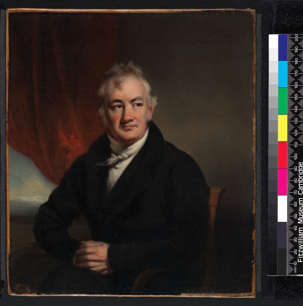 Portrait of John Reeves by George Chinnery: Fine art print