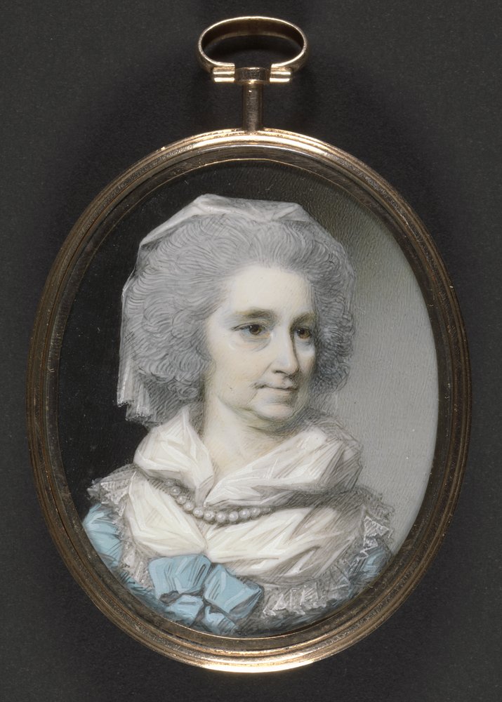Lady Grace Burnaby by George Engleheart: Fine art print