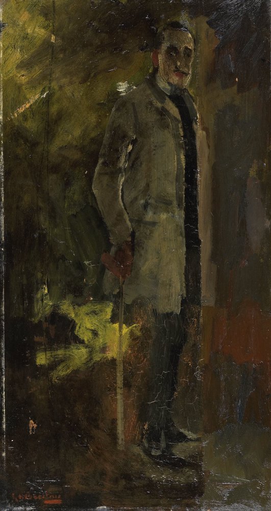 Portrait of Floris Verster by George Hendrik Breitner