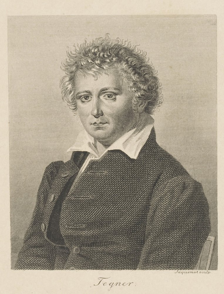 Portrait of Esaias Tegnér 1782-1846, c. 1830 by Georges François Louis Jaquemot