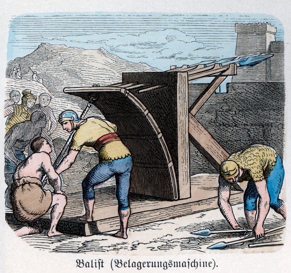 Ancient History. Rome. War Machines, Crossbow