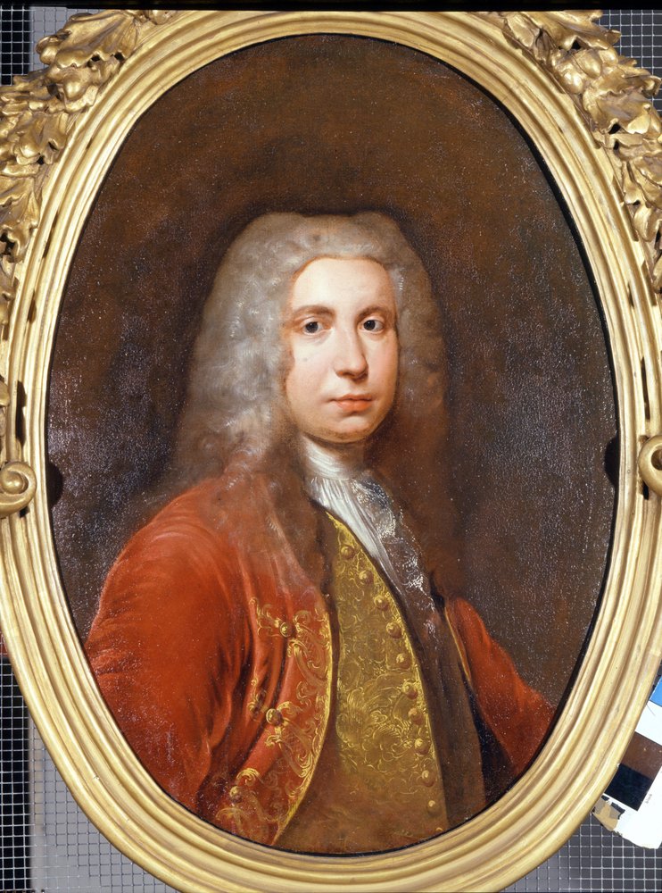 Portrait of a gentleman. 18th century. Museo del Castello, Milan. by Giacomo Ceruti