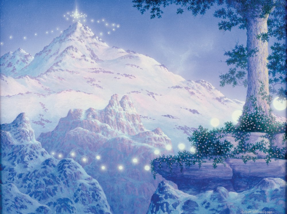 Mountain Lights by Gilbert Williams: Buy fine art prints