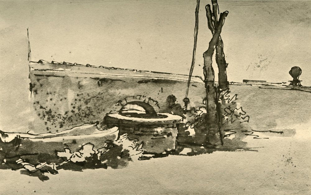 A Well by Giovanni-Battista Tiepolo