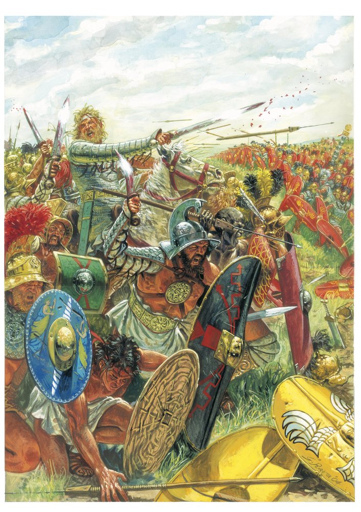 The Revolt Of Spartacus by Giuseppe Rava