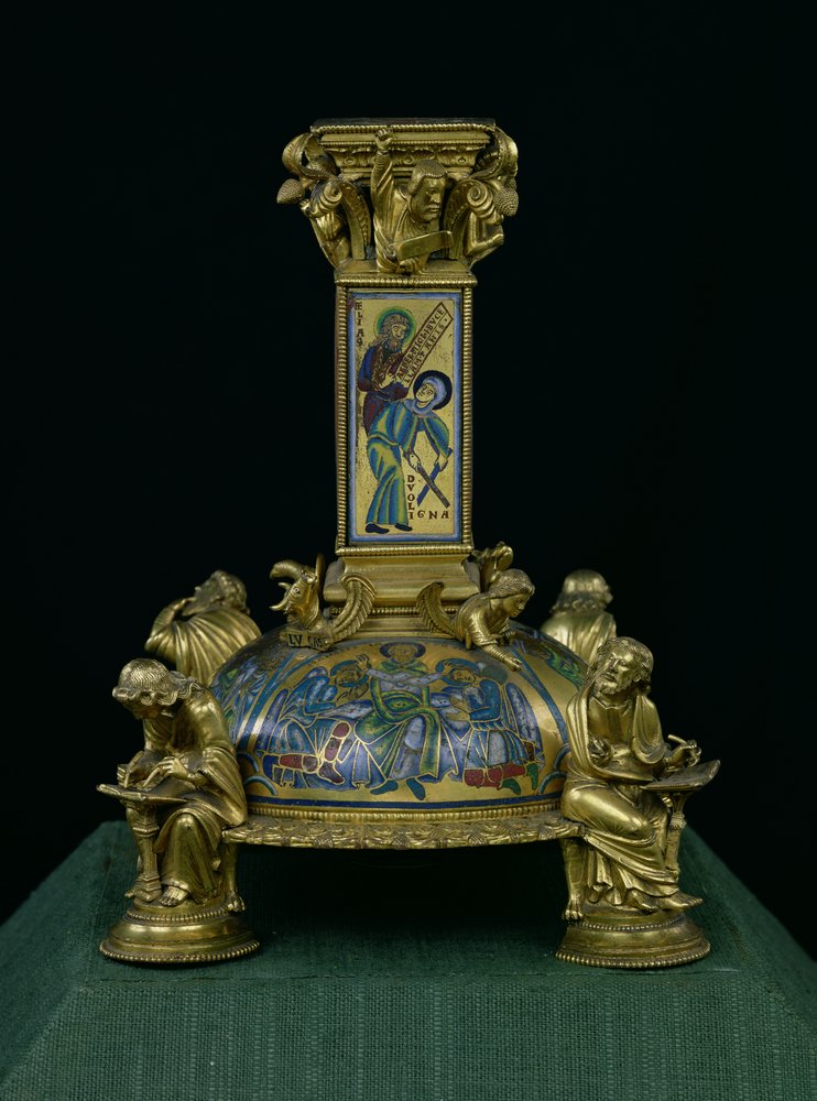 Base of the Cross of St. Bertin, from the Abbaye Saint-Bertin, c.1180