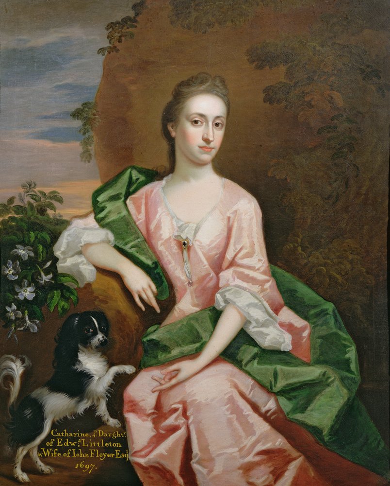 Catharine Littleton, wife of John Floyer, 1697 by Godfrey Kneller