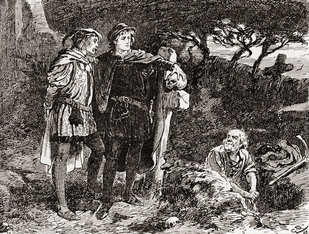 A scene from William Shakespeare