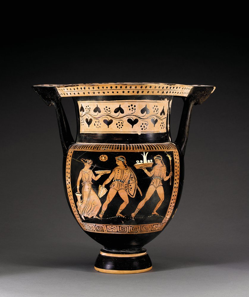 Apulian Red-Figured Column-Krater, Attributed to the Letet Group, c.370 ...