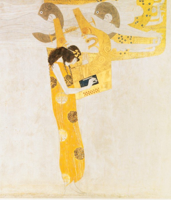 Genius and Poetry by Gustav Klimt