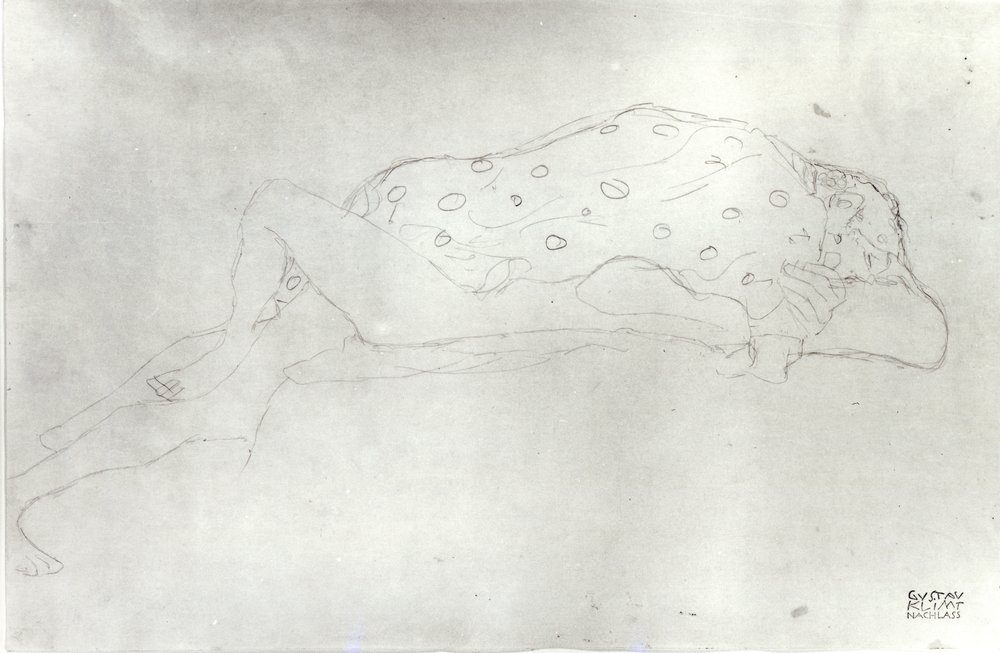Lovers by Gustav Klimt