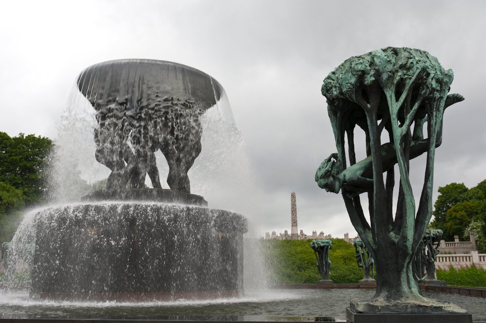 Fountain and 