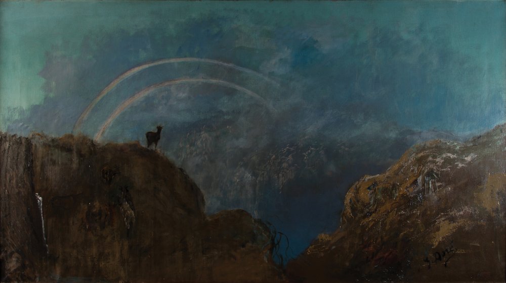 Rainbow Landscape by Gustave Dore
