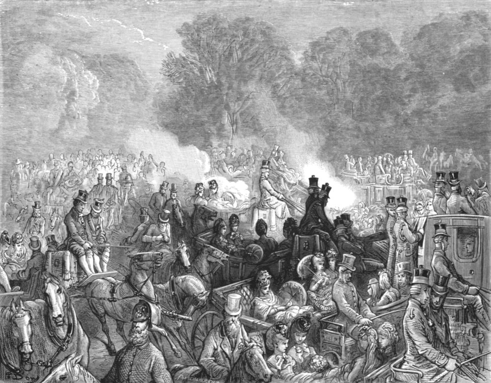 The Drive by Gustave Dore
