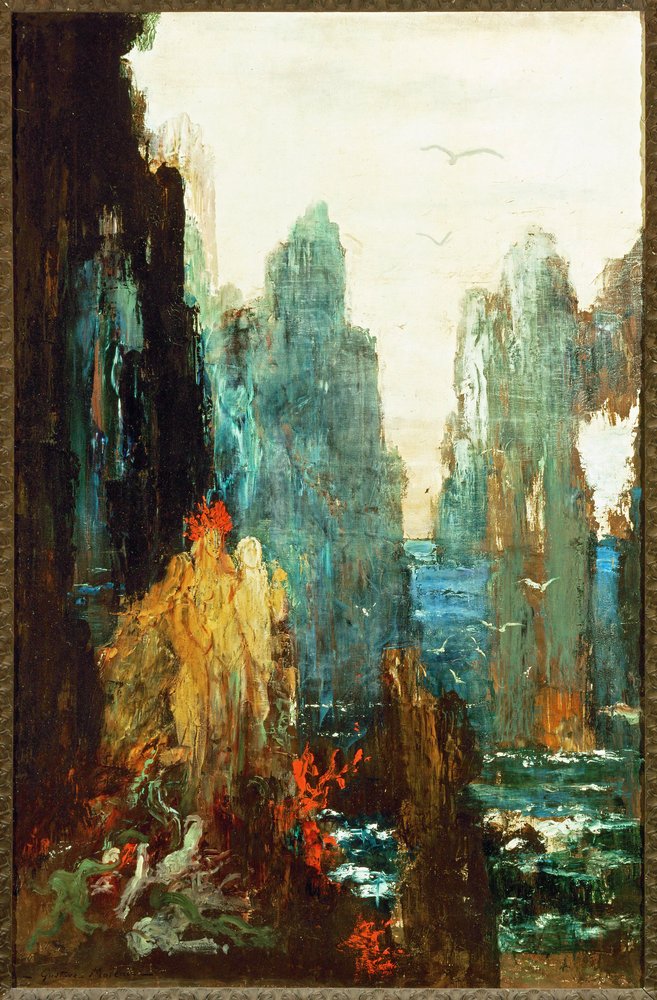 The Sirens by Gustave Moreau: Premium art reproduction
