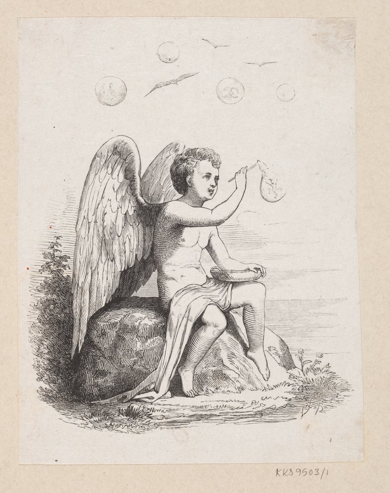 Intertitle No.1 for H.C. Andersen, "Fairy Tales and Stories", Volume 1 by H.P. Hansen