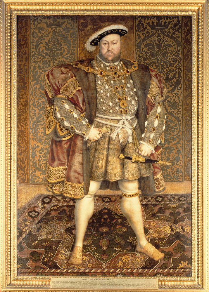Portrait of Henry VIII (1491-1547) by Hans Holbein der Jüngere