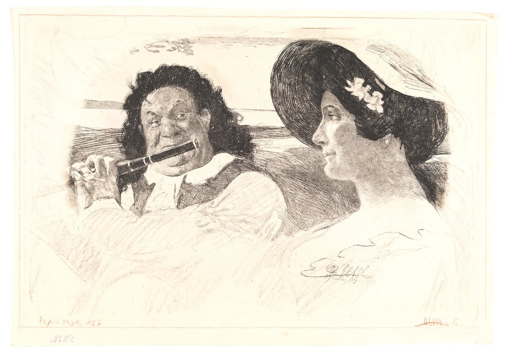 Fredensborg Idyll by Hans Nikolaj Hansen
