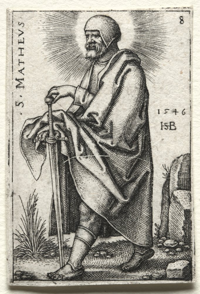 St. Mark by Hans Sebald Beham: Premium art reproduction