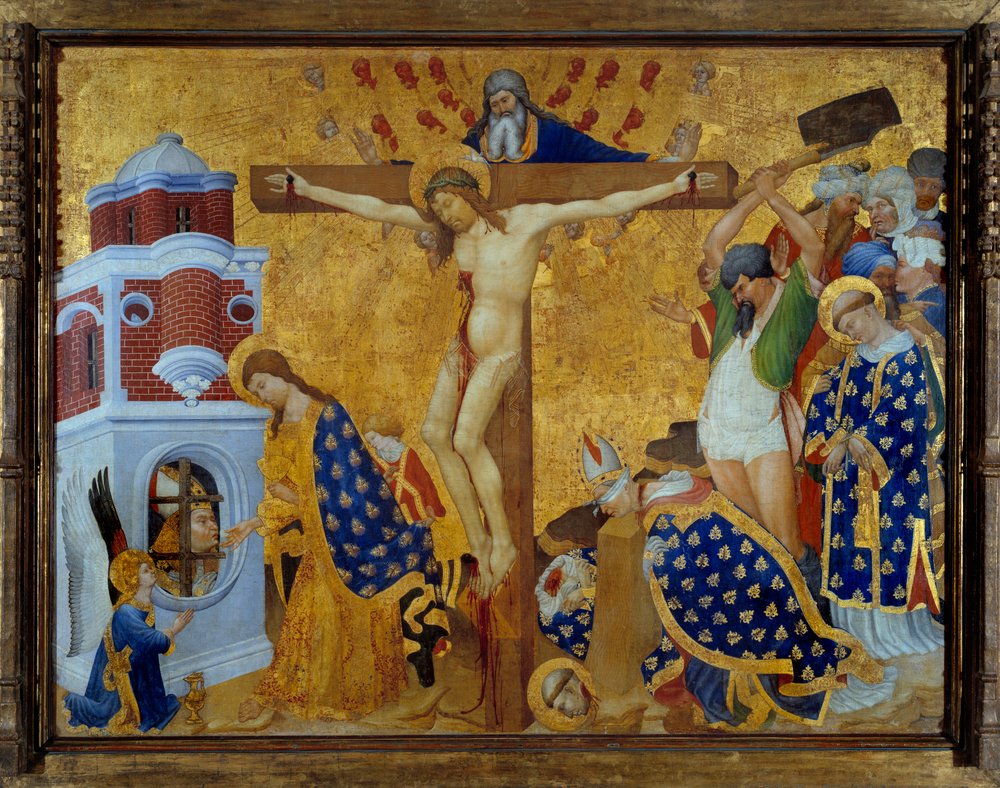 Altarpiece of Saint Denis for the church of the Chartreuse of Champmol ...