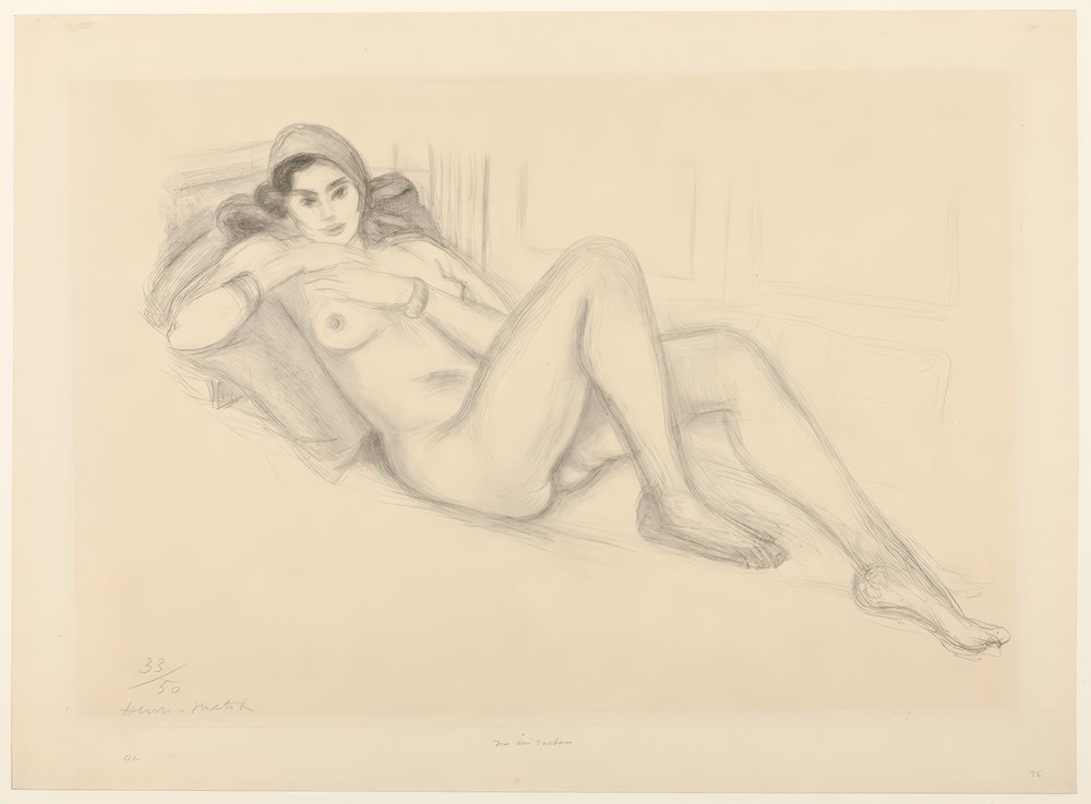 Nude with Turban by Henri Matisse