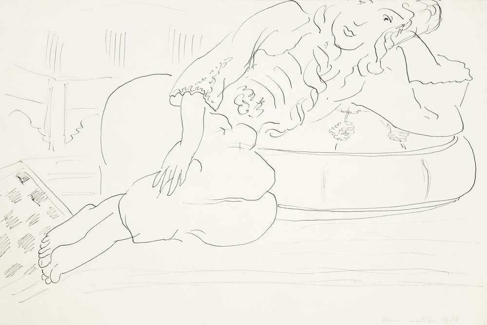 Odalisque Checkerboard, Cushion by Henri Matisse