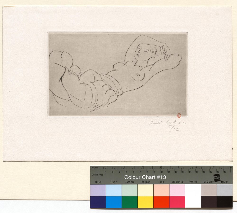 Reclining Odalisque by Henri Matisse