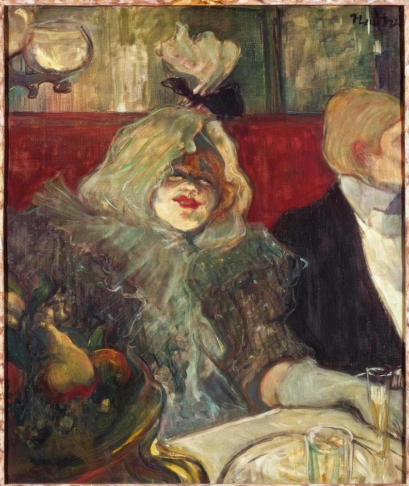 In Private Room or The Dead Rat by Henri de Toulouse-Lautrec