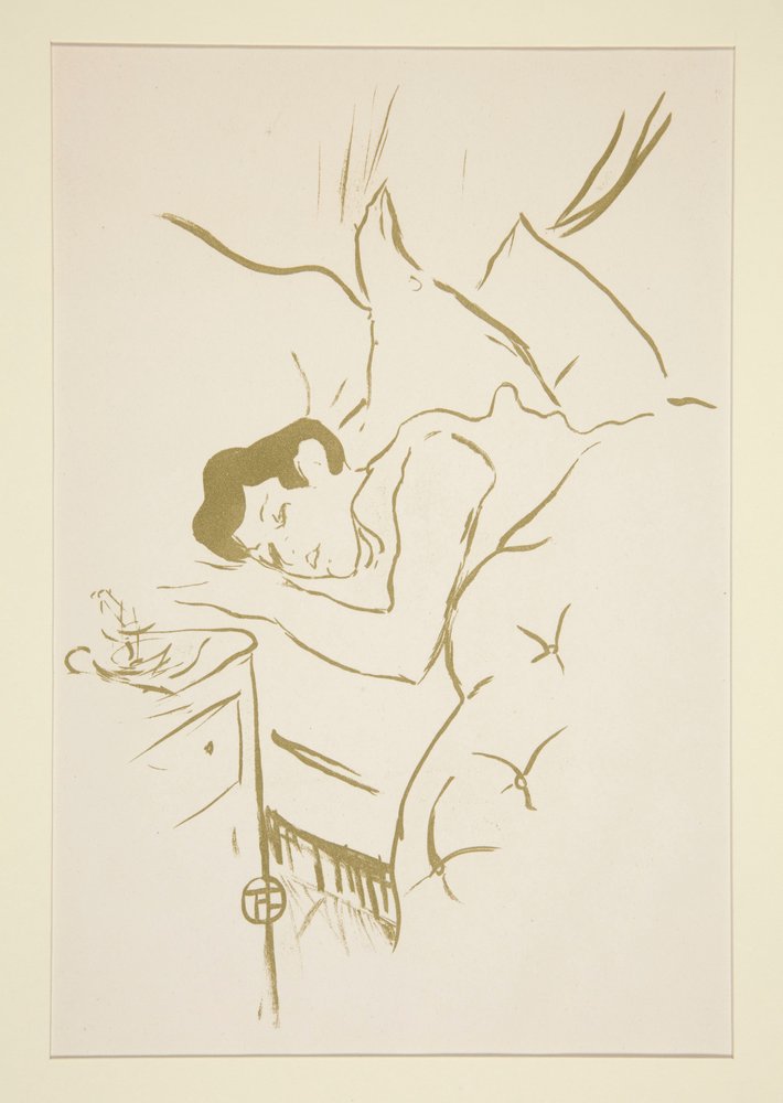 Your Mouth (Ta bouche) by Henri de Toulouse-Lautrec
