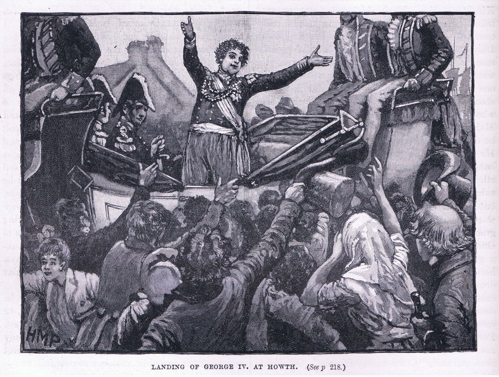 Landing of George IV at Nowth by Henry Marriott Paget
