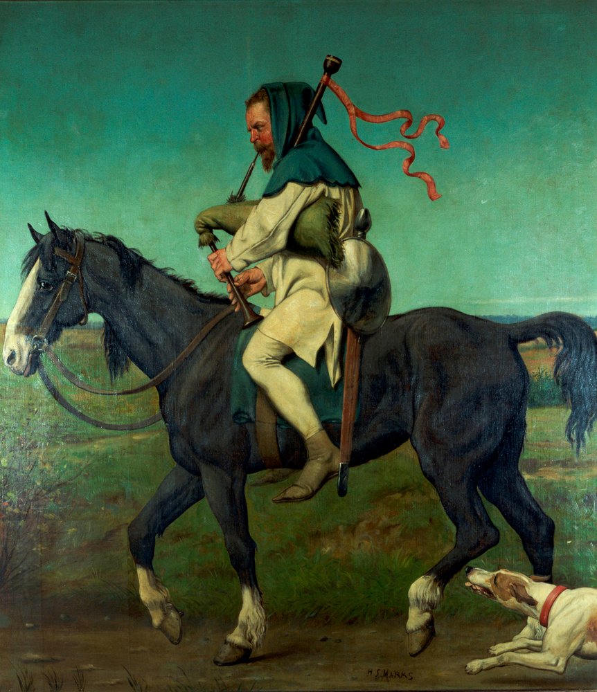 The Miller, from 'The Canterbury Tales'