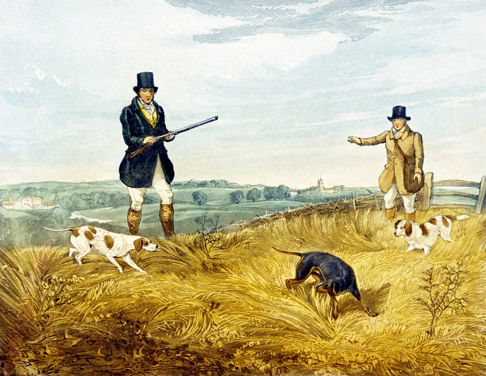 Gun and Loader, plate from 'Partridge Shooting'