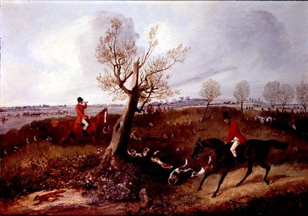 View Halloo (One of a Set of Four) by Henry Thomas Alken