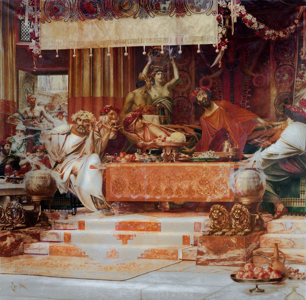 The Sword of Damocles by Herbert Gandy: Buy fine art print