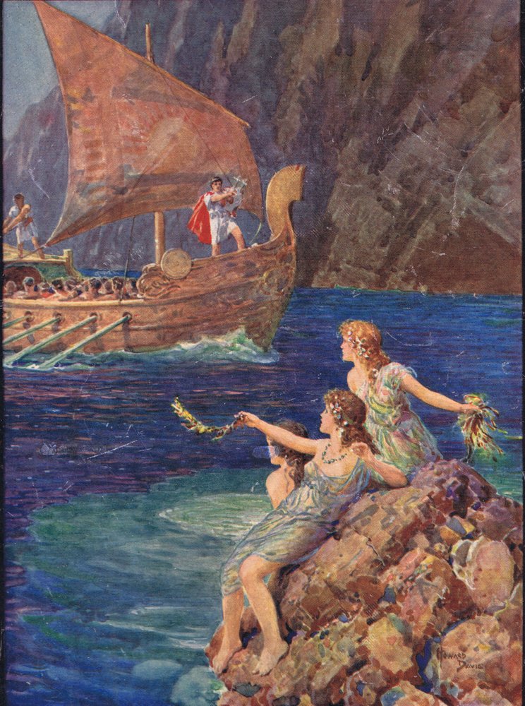 Sea Nymphs Greek Mythology Waters Nymphs Stock Photos Free