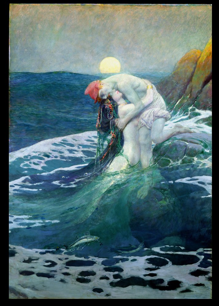 The Mermaid by Howard Pyle: Premium art reproduction