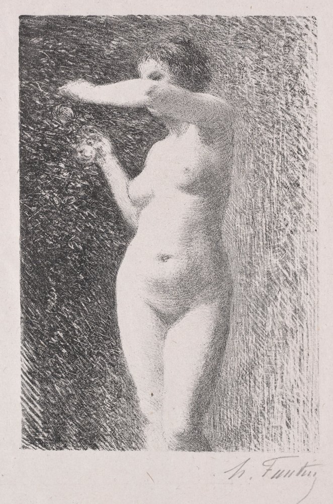 Study for Eve by Ignace Henri Jean Fantin-Latour