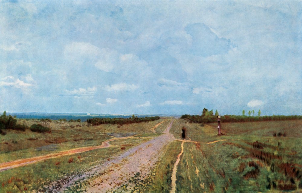 Vladimirka, 1892, 1965 by Isaak Ilyich Levitan