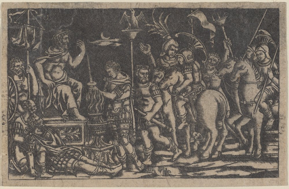 Mucius Scaevola by Italian 18th or 19th Century