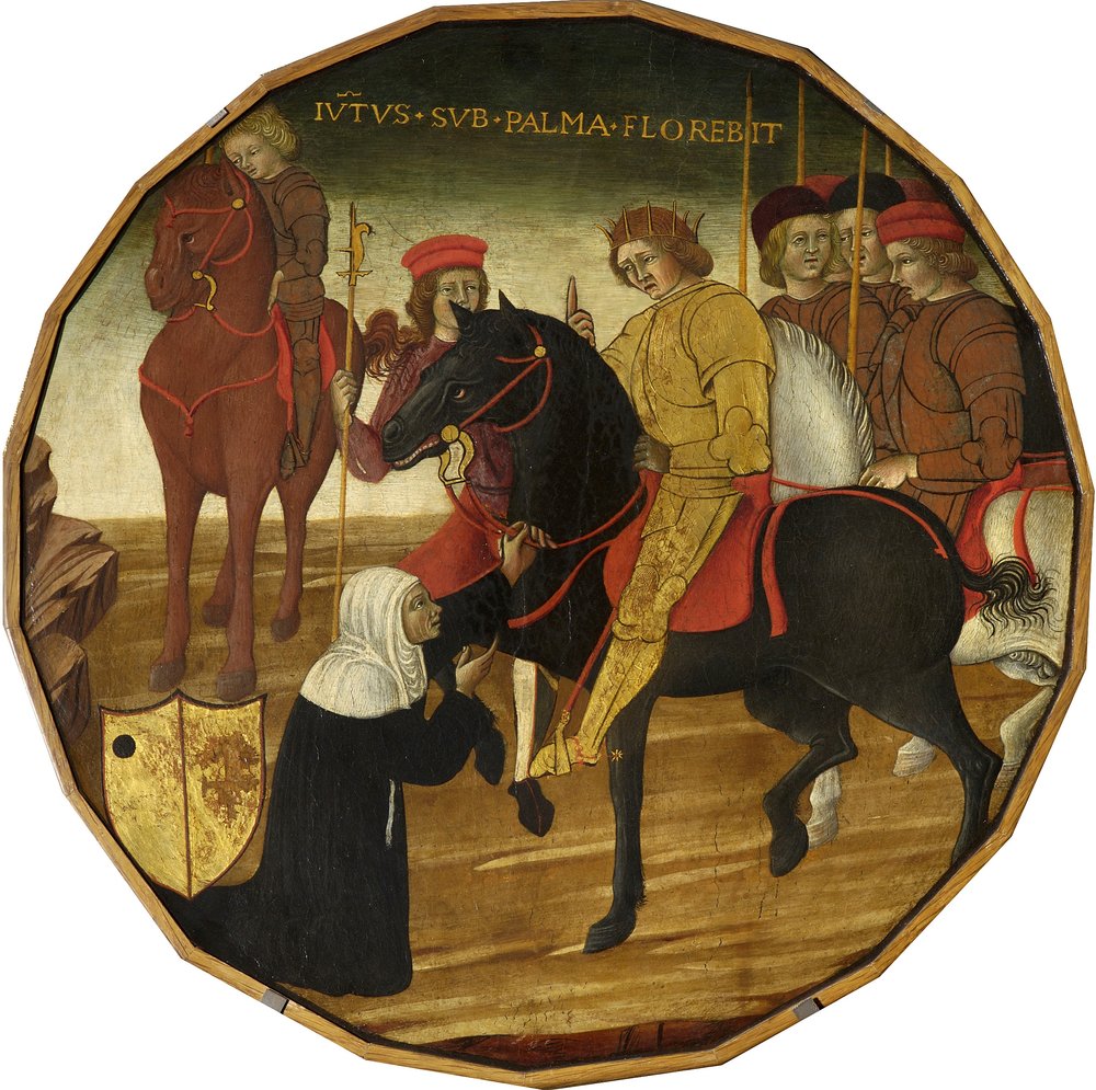 Trajan and the Widow by Italian School