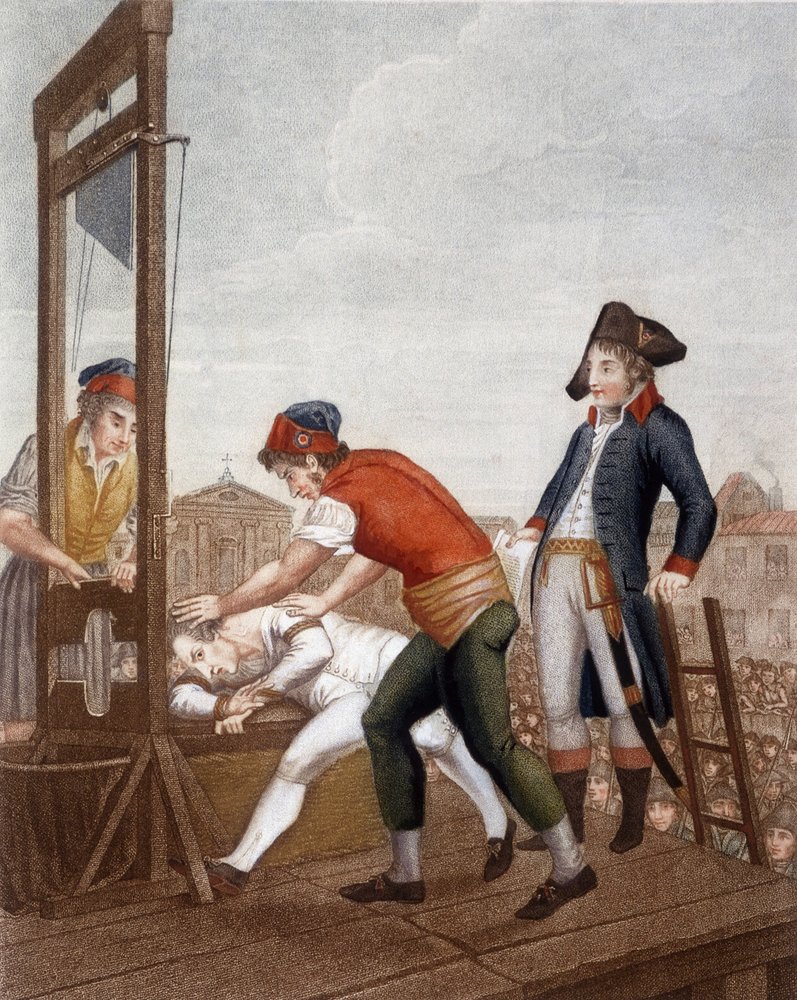 Giljotin Den Franske Revolusjonen Robespierre